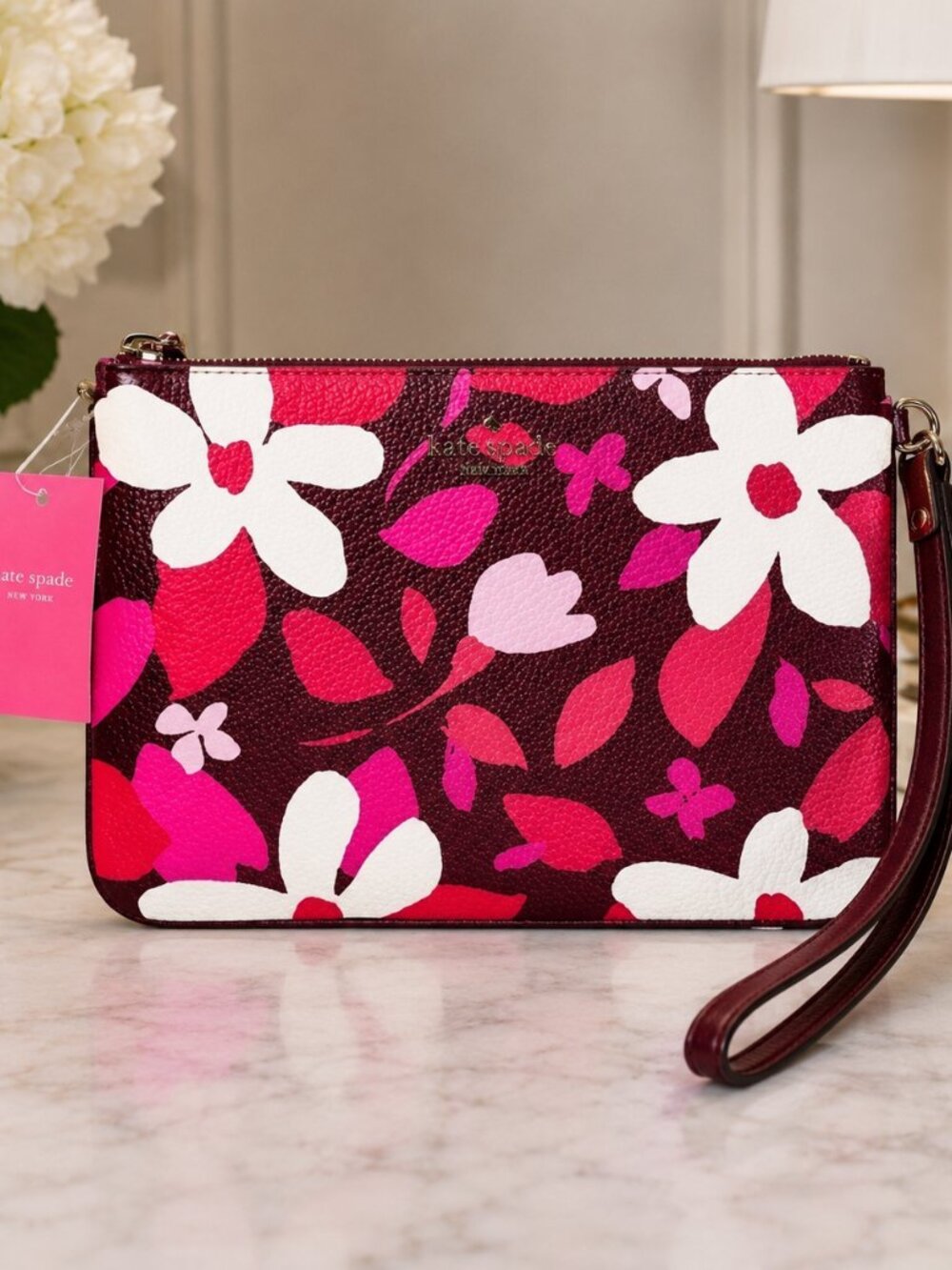 Kate Spade Forest Flower Triple Gusset Crossbody Bag NWT
